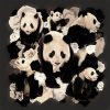 Schilderij Panda