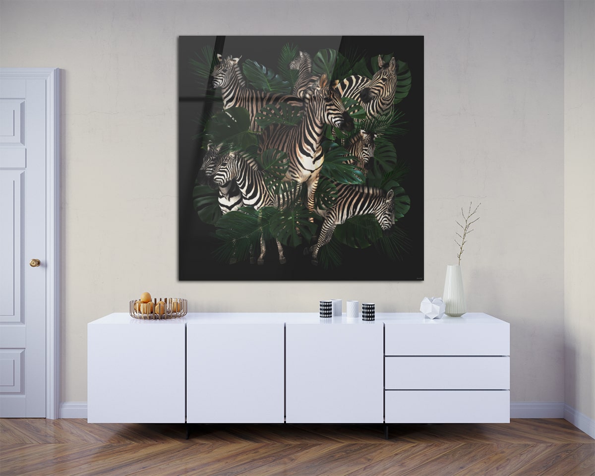 Voorbeeld Schilderij Zebra